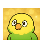 キラキラおしゃべりインコ@SFW（個別スタンプ：16）