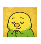 キラキラおしゃべりインコ@SFW（個別スタンプ：28）