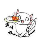 狂気のウパ（個別スタンプ：6）