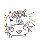狂気のウパ（個別スタンプ：14）