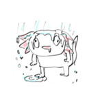 狂気のウパ（個別スタンプ：19）