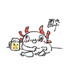 狂気のウパ（個別スタンプ：28）