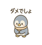 あさつきペンギンのんびりあいさつスタンプ（個別スタンプ：24）