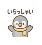あさつきペンギンのんびりあいさつスタンプ（個別スタンプ：36）