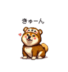 おサルな太っちょ柴犬（個別スタンプ：11）