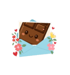 チョコレートの気持ち（個別スタンプ：8）