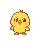 ひよこ元気いっぱいパレード（個別スタンプ：1）