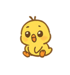 ひよこ元気いっぱいパレード（個別スタンプ：3）