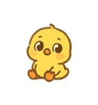 ひよこ元気いっぱいパレード（個別スタンプ：8）