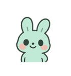 ミントバニー わくわく行進（個別スタンプ：1）