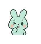 ミントバニー わくわく行進（個別スタンプ：14）