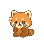 ふわもこレッサーパンダ しあわせパレード（個別スタンプ：6）