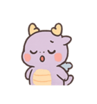 ラベンダードラゴンかわいいパレード（個別スタンプ：13）