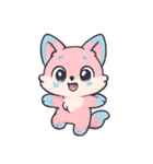 コットンキャンディフォックス楽しい行進（個別スタンプ：7）