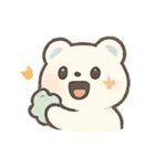 ねむねむくまちゃんのふわふわ行進（個別スタンプ：2）