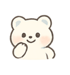 ねむねむくまちゃんのふわふわ行進（個別スタンプ：5）