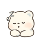 ねむねむくまちゃんのふわふわ行進（個別スタンプ：6）