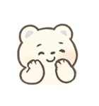 ねむねむくまちゃんのふわふわ行進（個別スタンプ：7）