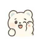 ねむねむくまちゃんのふわふわ行進（個別スタンプ：9）