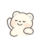 ねむねむくまちゃんのふわふわ行進（個別スタンプ：11）