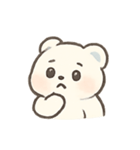ねむねむくまちゃんのふわふわ行進（個別スタンプ：12）