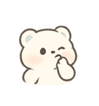 ねむねむくまちゃんのふわふわ行進（個別スタンプ：13）