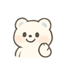 ねむねむくまちゃんのふわふわ行進（個別スタンプ：14）