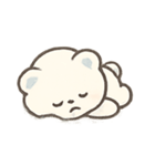 ねむねむくまちゃんのふわふわ行進（個別スタンプ：16）