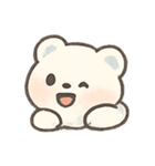 ねむねむくまちゃんのふわふわ行進（個別スタンプ：17）