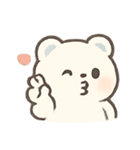 ねむねむくまちゃんのふわふわ行進（個別スタンプ：18）