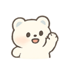 ねむねむくまちゃんのふわふわ行進（個別スタンプ：20）
