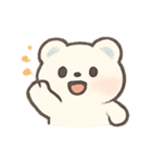 ねむねむくまちゃんのふわふわ行進（個別スタンプ：21）