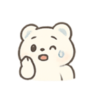 ねむねむくまちゃんのふわふわ行進（個別スタンプ：22）
