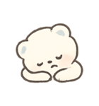 ねむねむくまちゃんのふわふわ行進（個別スタンプ：24）