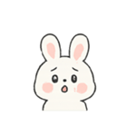 びっくりマシュマロうさぎの行進（個別スタンプ：2）