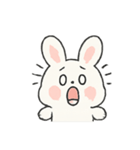 びっくりマシュマロうさぎの行進（個別スタンプ：4）