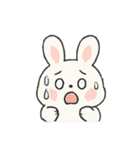 びっくりマシュマロうさぎの行進（個別スタンプ：5）