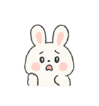 びっくりマシュマロうさぎの行進（個別スタンプ：6）