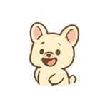 クリーム色のフレブル気分パレード（個別スタンプ：3）