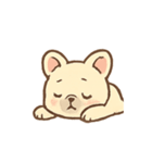 クリーム色のフレブル気分パレード（個別スタンプ：13）