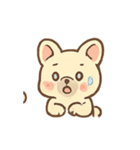 クリーム色のフレブル気分パレード（個別スタンプ：14）