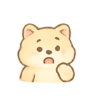 ふわふわ柴犬の気分パレード（個別スタンプ：7）