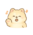 ふわふわ柴犬の気分パレード（個別スタンプ：10）