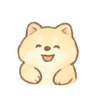 ふわふわ柴犬の気分パレード（個別スタンプ：11）