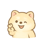 ふわふわ柴犬の気分パレード（個別スタンプ：13）