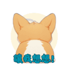 愛らしいコーギーの日常（個別スタンプ：1）