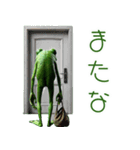 3Dリアルな変なカエル！ゲロゲロ～（個別スタンプ：12）