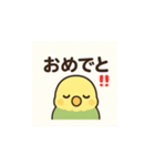 ぐうたらインコの日常会話（個別スタンプ：11）