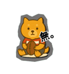 ラグビー大好き柴犬コタロウのスタンプ3（個別スタンプ：37）