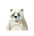 日常使えるシロクマ（個別スタンプ：5）